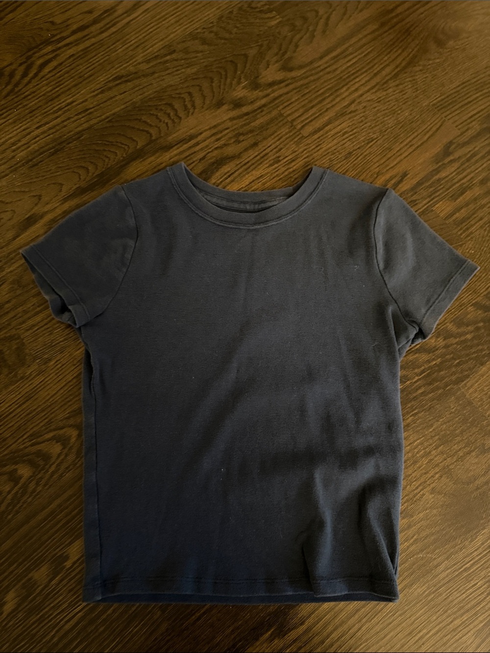 Hollister navy baby tee